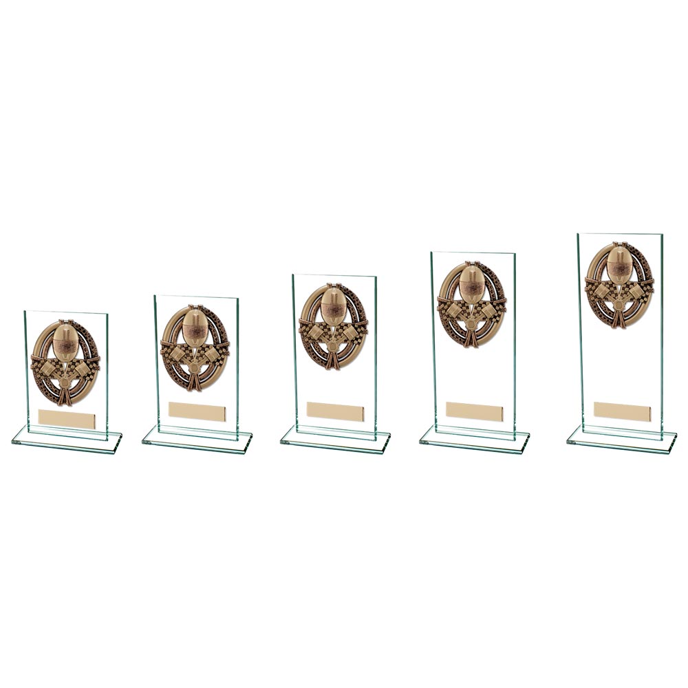 Personalised Engraved Motorsport Maverick Legacy Glass Trophy 5 Sizes Available Free Engraving