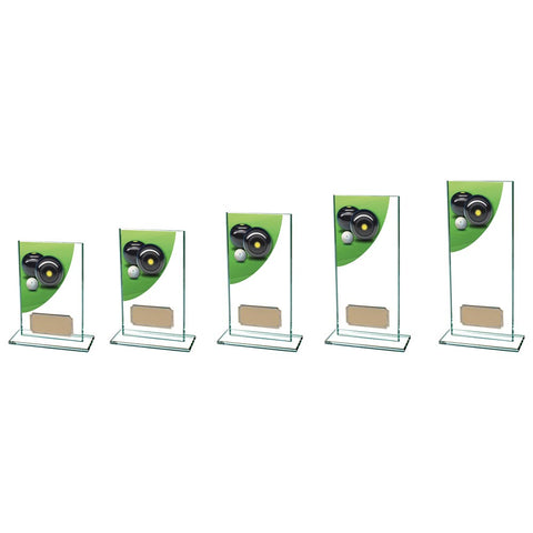 Personalised Engraved Bowls Colour Curve Glass Trophy 5 Sizes Available Free Engraving