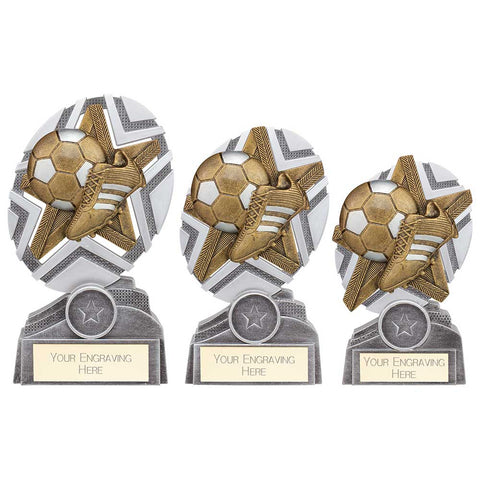 Personalised Engraved The Stars Football Trophy 3 Sizes Available Free Engraving