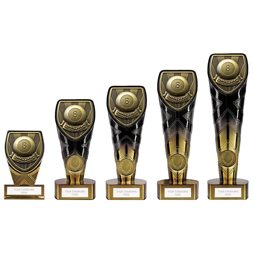 Personalised Engraved Fusion Cobra Pool Trophy 5 Sizes Available Free Engraving
