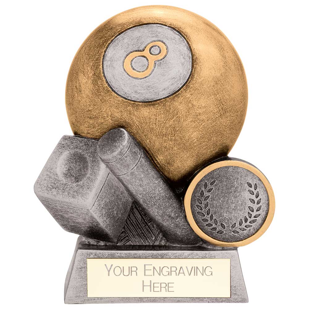 Personalised Engraved Exodus Pool Trophy Free Engraving