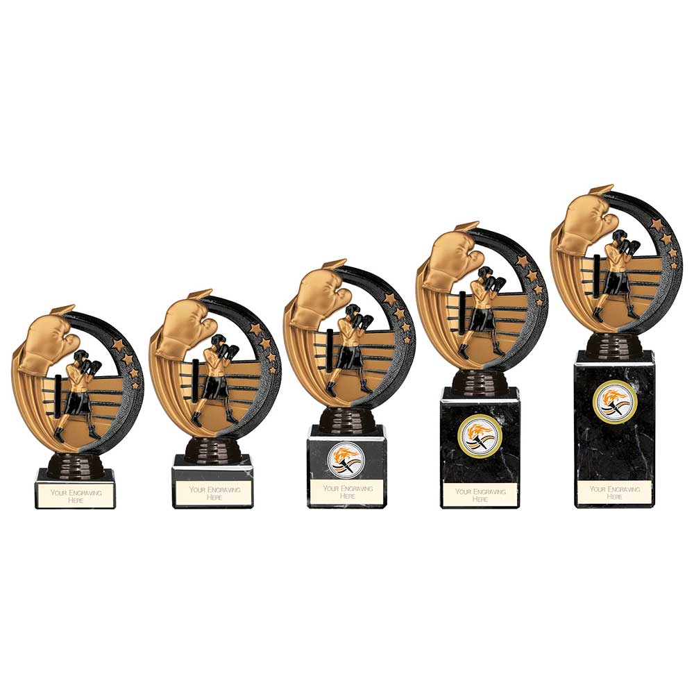Personalised Engraved Renegade II Legend Boxing Trophy 5 Sizes Available Free Engraving