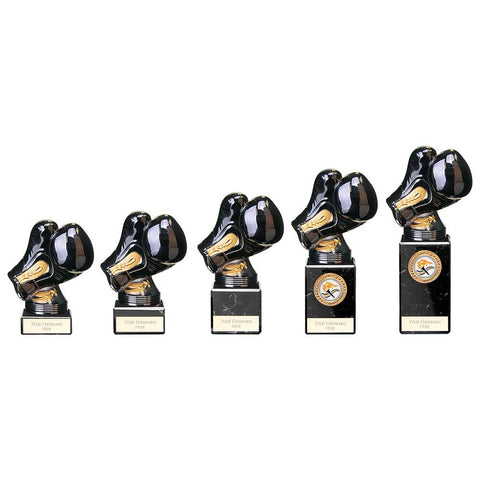 Personalised Engraved Black Viper Legend Boxing Trophy 5 Sizes Available Free Engraving
