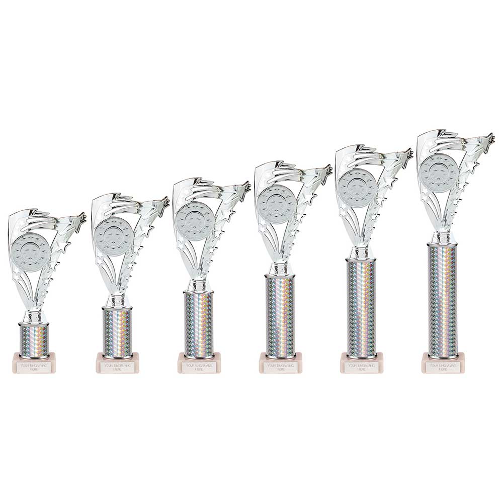 Personalised Engraved Frenzy Any Sport/Multi Sport Marble Based Trophy 6 Sizes Available Free Engraving