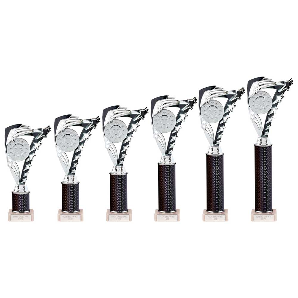 Personalised Engraved Frenzy Any Sport/Multi Sport Marble Based Trophy 6 Sizes Available Free Engraving