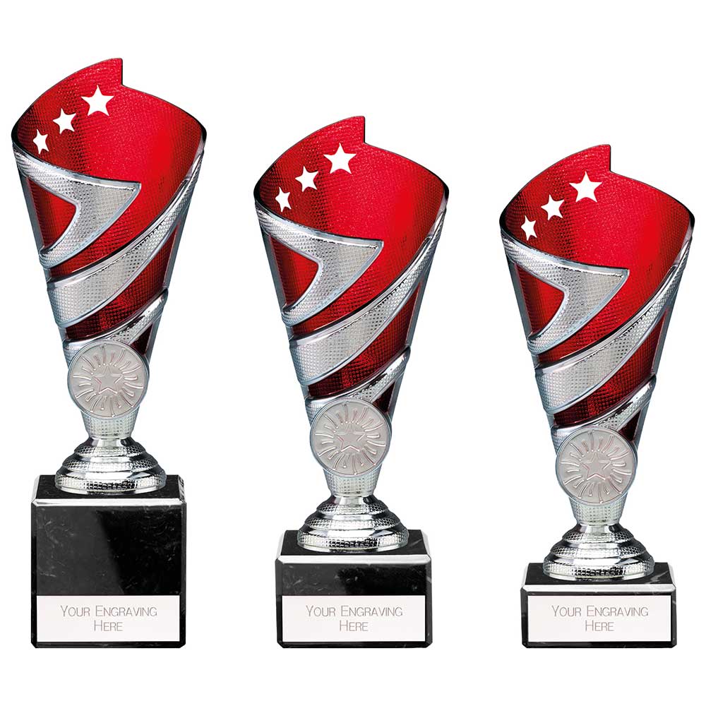 Personalised Engraved Hurricane Any Sport/Multi Sport Marble Based Trophy 3 Sizes Available Free Engraving