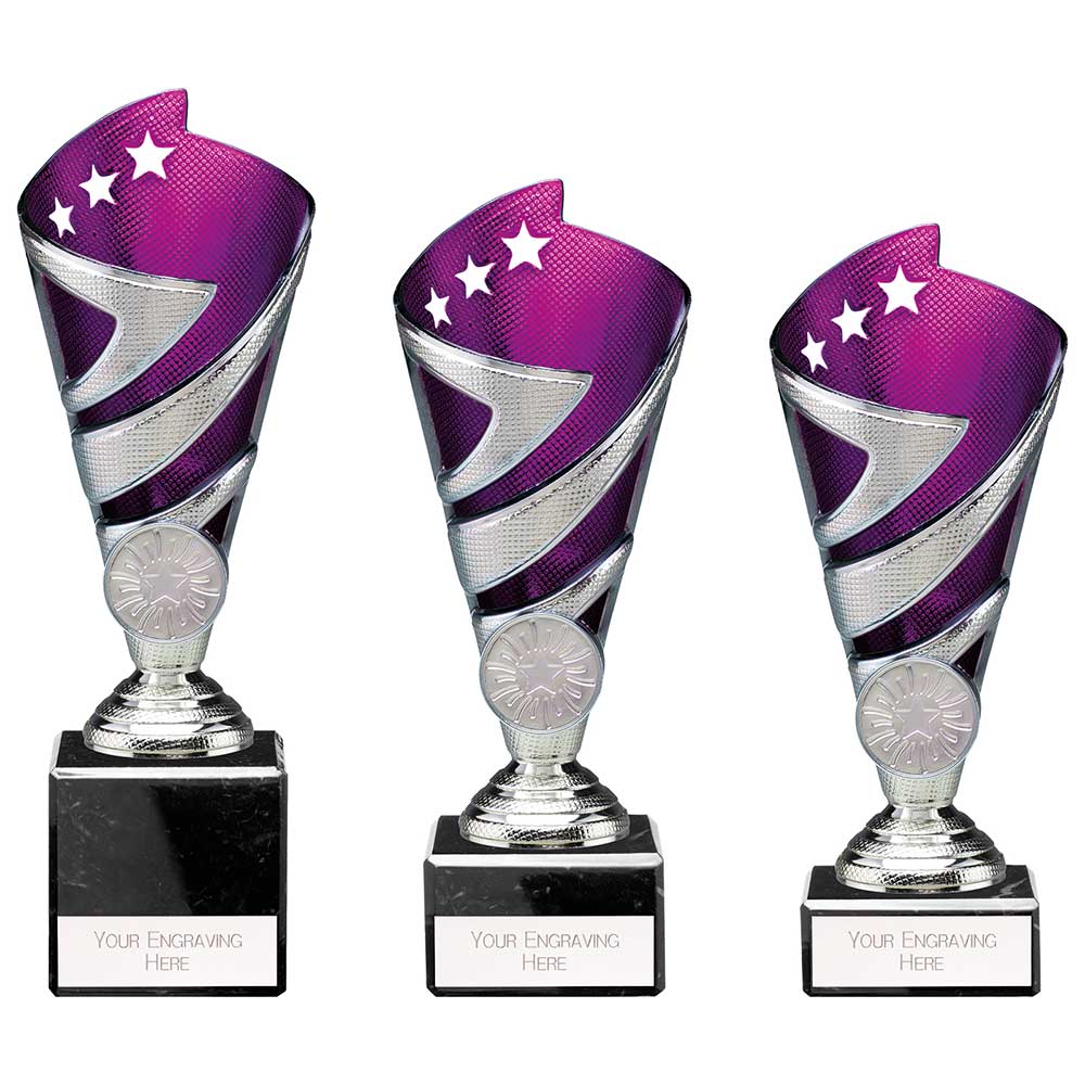 Personalised Engraved Hurricane Any Sport/Multi Sport Marble Based Trophy 3 Sizes Available Free Engraving