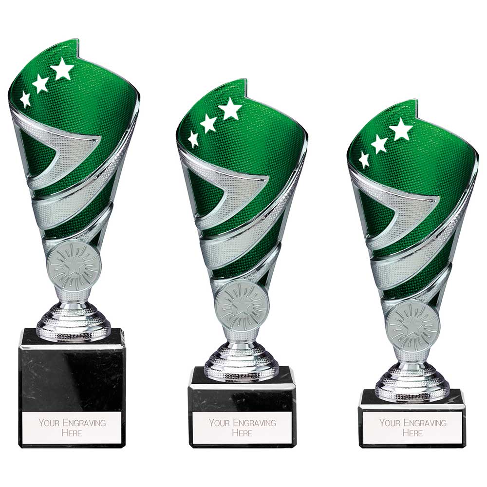 Personalised Engraved Hurricane Any Sport/Multi Sport Marble Based Trophy 3 Sizes Available Free Engraving