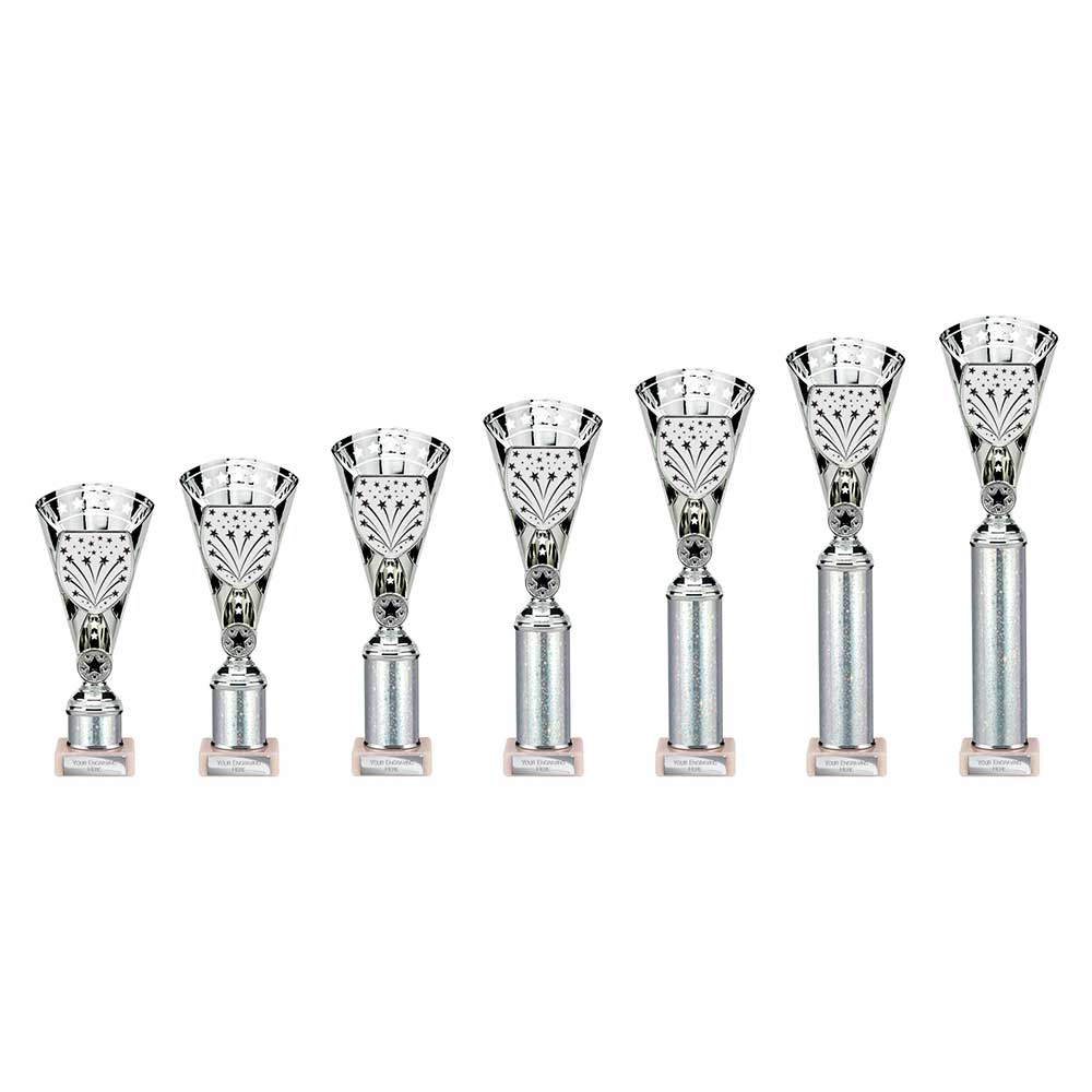 Personalised Engraved Cobra Star Any Sport/Multi Sport Marble Based Trophy 7 Sizes Available Free Engraving