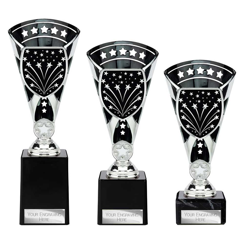 Personalised Engraved Cobra Star Any Sport/Multi Sport Marble Based Trophy 3 Sizes Available Free Engraving