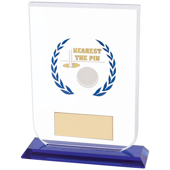 Personalised Engraved Gladiator Nearest The Pin Golf Glass Award Trophy Free Engraving