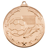 Personalised Engraved Starboot Football Medal 50mm Available In 3 Finishes Free Engraving
