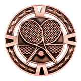 Personalised Engraved Lyons V Tech Series Medal Tennis 60mm Available in 3 Finishes Free Engraving