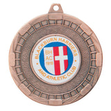 Personalised Engraved Matrix Medal 50mm Available in 3 Finishes Any Sport Available Free Engraving