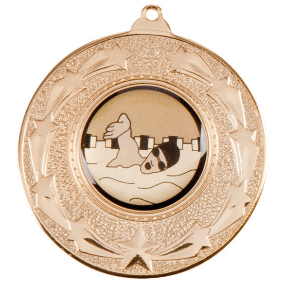 Personalised Engraved Starburst Medal 50mm Available In 3 Finishes Any Sport Available Free Engraving