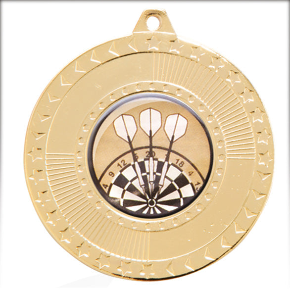 Personalised Engraved Star Force Medal 50mm Available in 3 Finishes Available In Any Sport Free Engraving