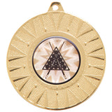 Personalised Engraved Warrior Medal 50mm Available in 3 Finishes Available In Any Sport Free Engraving