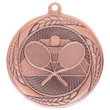 Personalised Engraved Typhoon Tennis Medal 55mm Available In 3 Finishes Free Engraving
