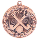 Personalised Engraved Typhoon Hockey Medal 55mm Available In 3 Finishes Free Engraving