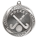 Personalised Engraved Typhoon Hockey Medal 55mm Available In 3 Finishes Free Engraving