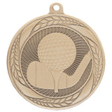 Personalised Engraved Typhoon Golf Medal 55mm Available In 3 Finishes Free Engraving