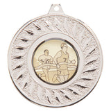 Personalised Engraved Solar Medal 50mm Available in 3 Finishes Available In Any Sport Free Engraving
