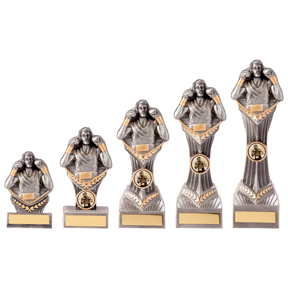 Personalised Engraved Falcon Boxing Trophy 5 Sizes Available Free Engraving