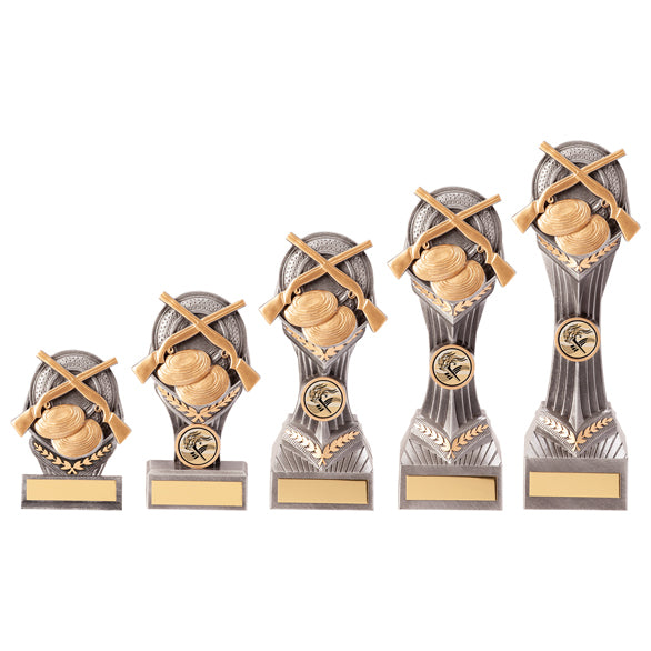 Personalised Engraved Falcon Clay Pigeon Trophy 5 Sizes Available Free Engraving