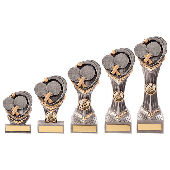 Personalised Engraved Falcon Table Tennis Trophy 5 Sizes Available Free Engraving
