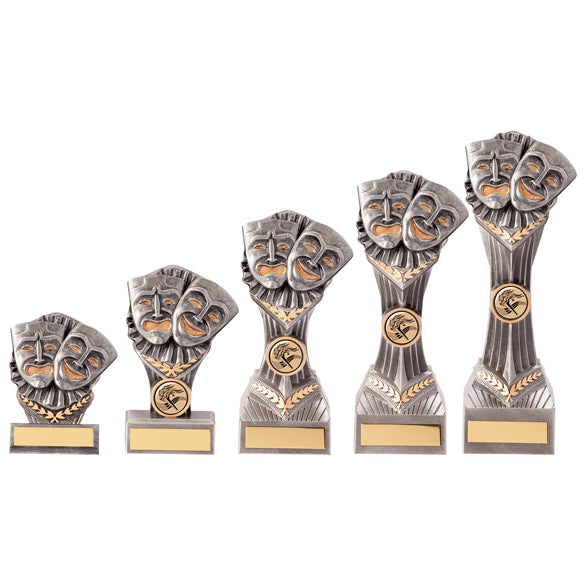 Personalised Engraved Falcon Drama Trophy 5 Sizes Available Free Engraving