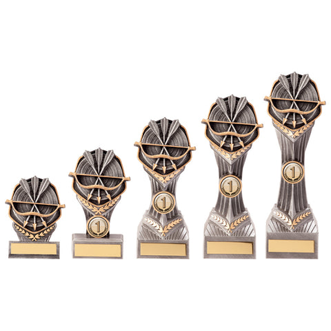 Personalised Engraved Falcon Archery Trophy 5 Sizes Available Free Engraving