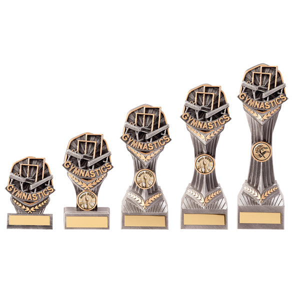 Personalised Engraved Falcon Gymnastics Trophy 5 Sizes Available Free Engraving