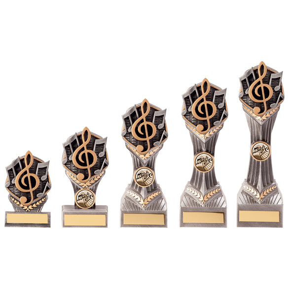 Personalised Engraved Falcon Music Trophy 5 Sizes Available Free Engraving