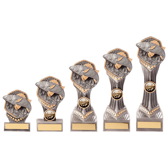 Personalised Engraved Falcon Bass Fishing Trophy 5 Sizes Available Free Engraving