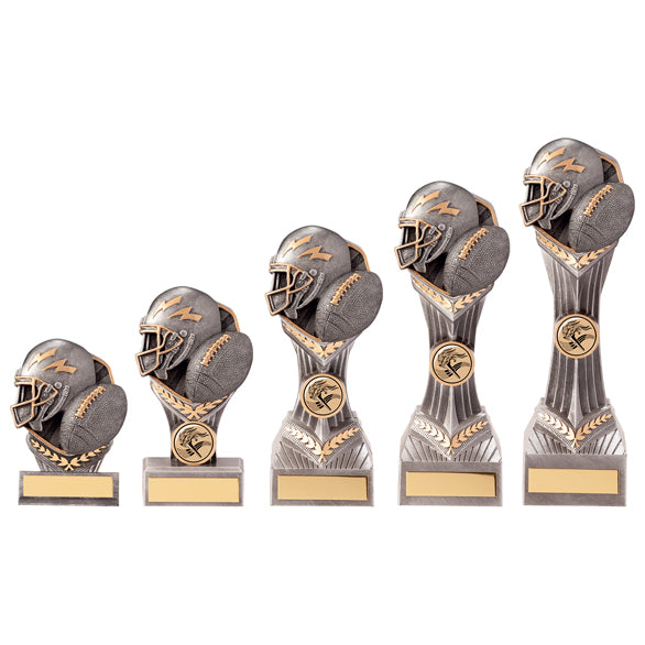 Personalised Engraved Falcon American Football Trophy 5 Sizes Available Free Engraving