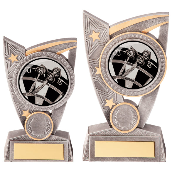 Personalised Engraved Triumph Darts Trophy 2 Sizes Available Free Engraving