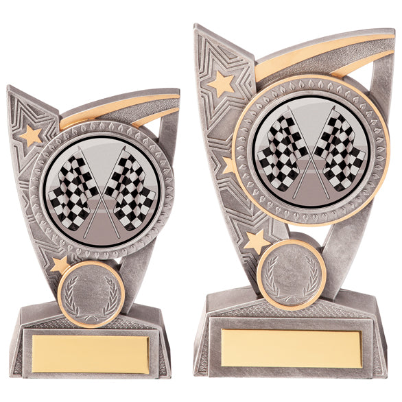Personalised Engraved Triumph Motorsport Trophy 2 Sizes Available Free Engraving