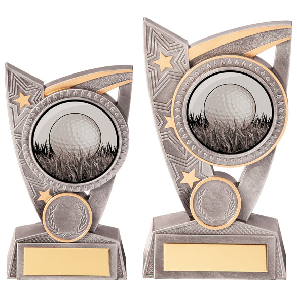 Personalised Engraved Triumph Golf Trophy 2 Sizes Available Free Engraving