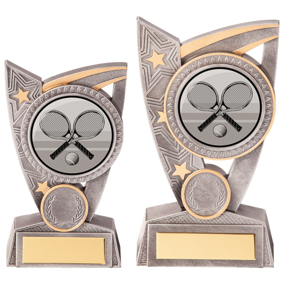 Personalised Engraved Triumph Tennis Trophy 2 Sizes Available Free Engraving