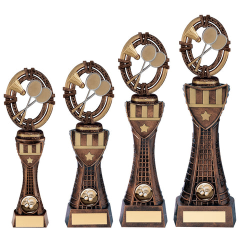 Personalised Engraved Maverick Badminton Trophy 4 Sizes Available Free Engraving
