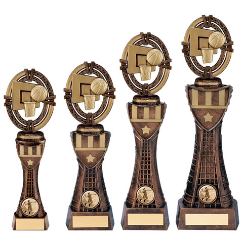 Personalised Engraved Maverick Basketball Trophy 4 Sizes Available Free Engraving