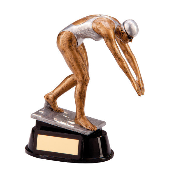 Swimming Resin Trophy