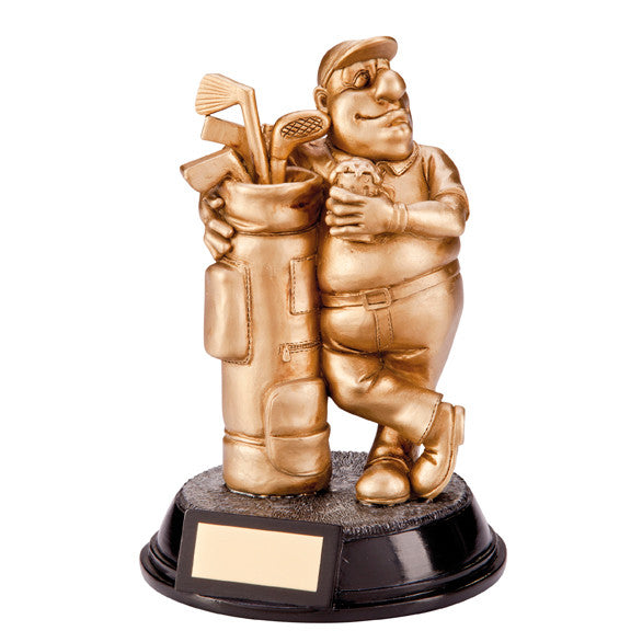 Golf Resin Trophy