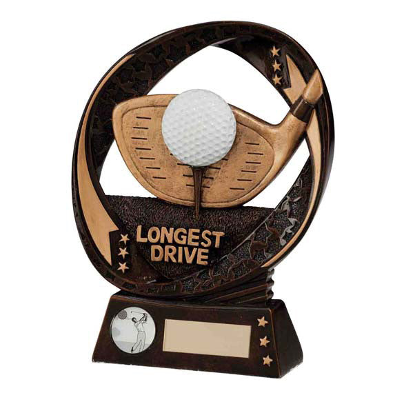 Golf Resin Trophy