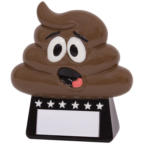 Personalised Engraved Oh Poop! Trophy Free Engraving