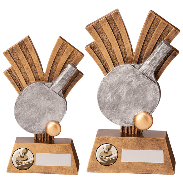 Personalised Engraved Xplode Table Tennis Trophy 2 Sizes Available Free Engraving