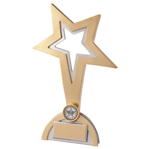 Personalised Engraved Classic Star Achievement Trophy Free Engraving