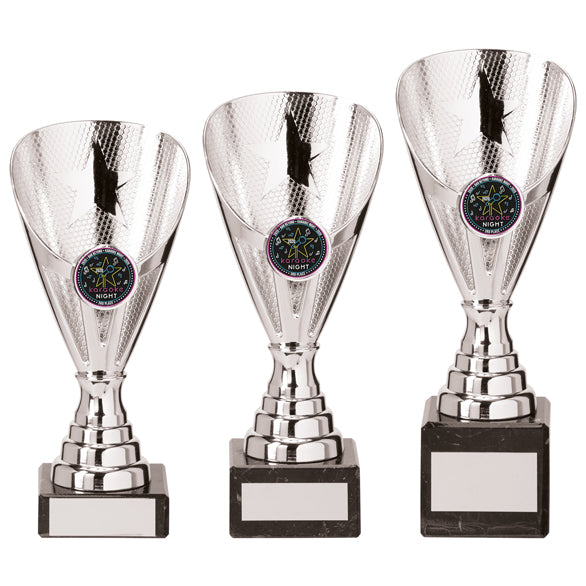 Personalised Engraved Rising Stars Any Sport/Multi Sport Marble Based Cup 3 Sizes Available Free Engraving