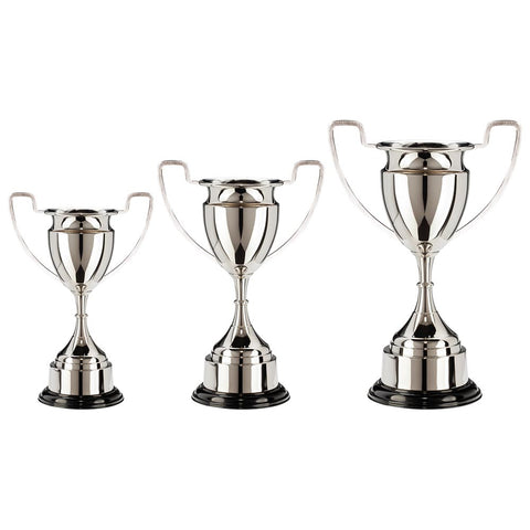 Personalised Engraved Kensington Nickel Plated Annual Cup 3 Sizes Available Free Engraving