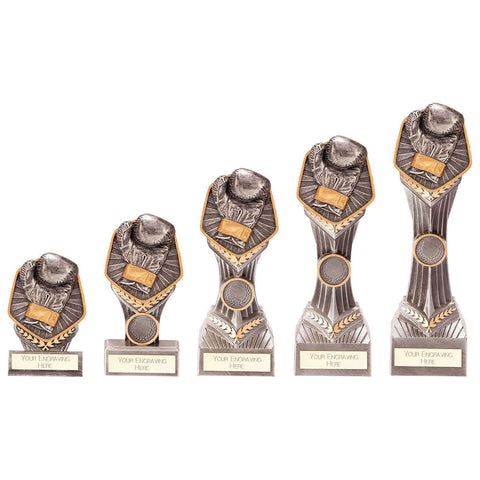 Personalised Engraved Falcon Boxing Trophy 5 Sizes Available Free Engraving